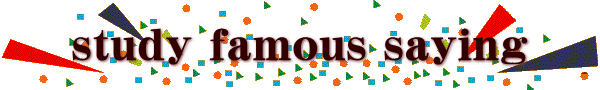 study famous saying